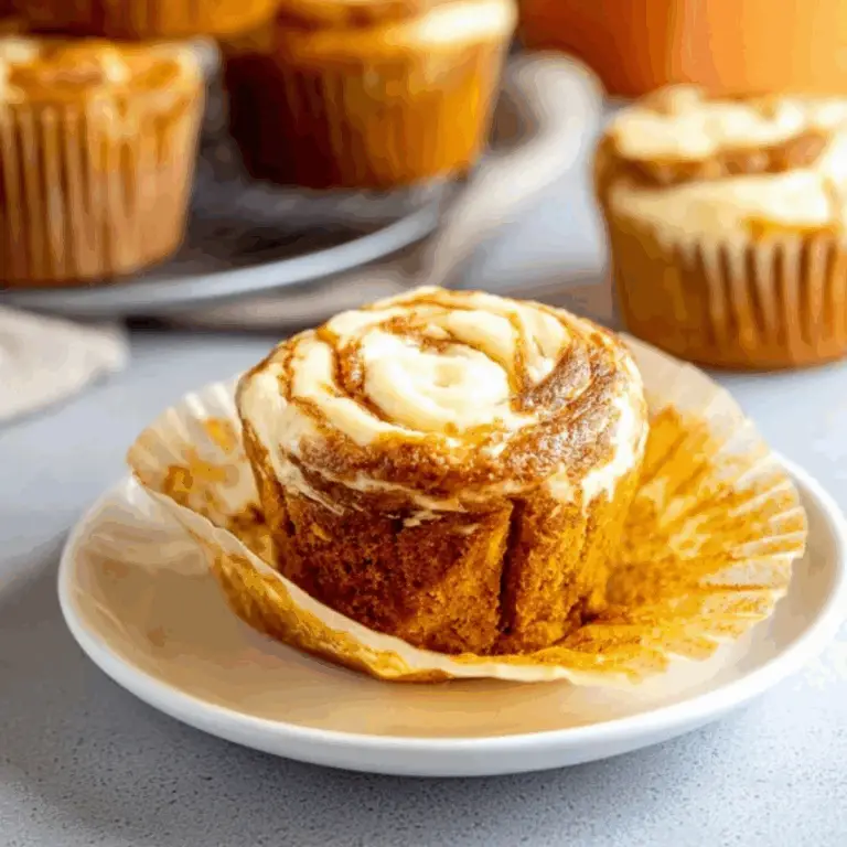 Pumpkin Cream Cheese Muffins