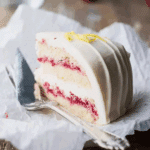 Raspberry Cake with Lemon Buttercream