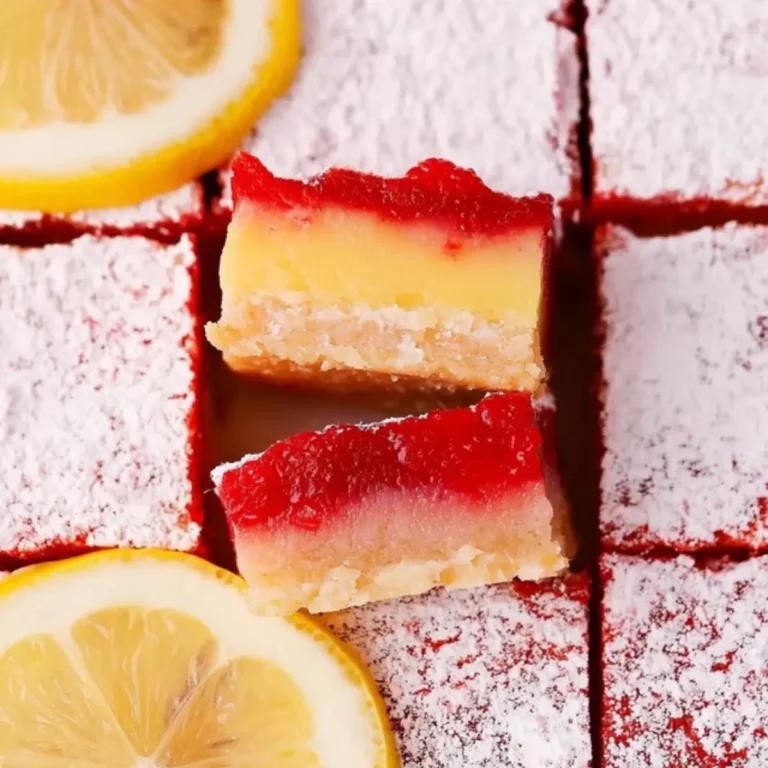 Raspberry Lemon Bars