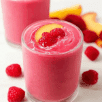 Raspberry Peach Smoothie