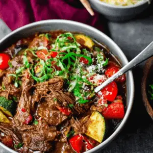 Slow Cooked Summer Beef Casserole