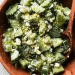 Smashed Cucumber Salad with Feta