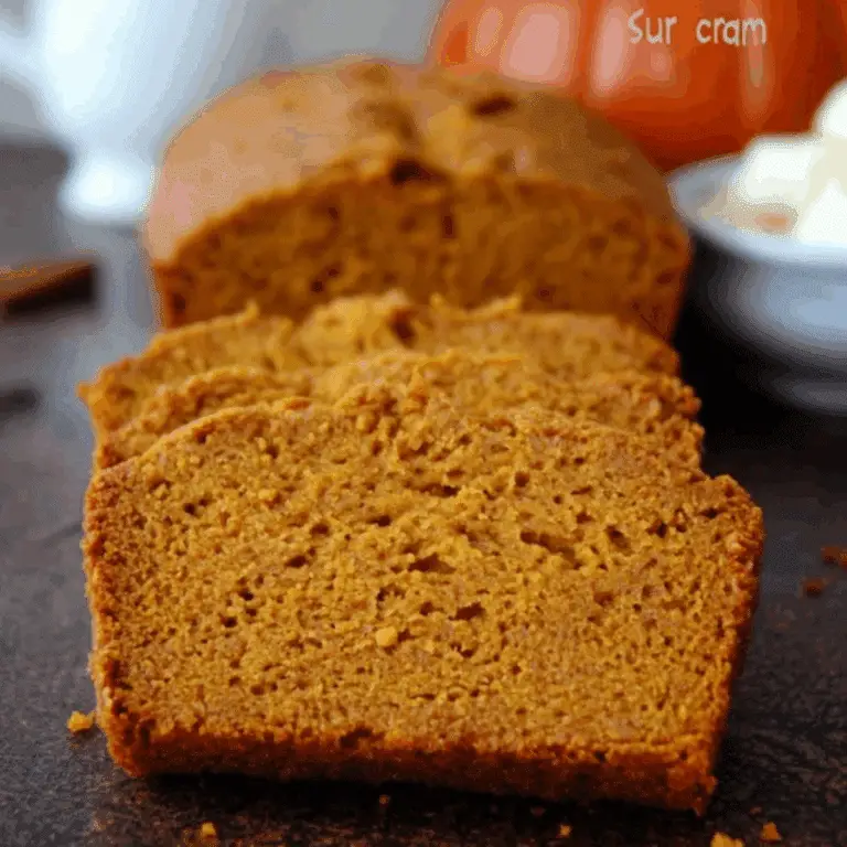 Sour Cream Pumpkin Bread