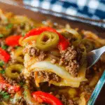 Southern Five Layer Beef Casserole Recipe