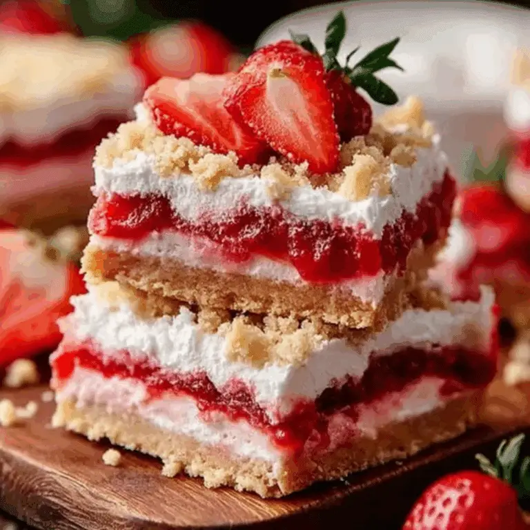 Strawberry Shortcake Bars