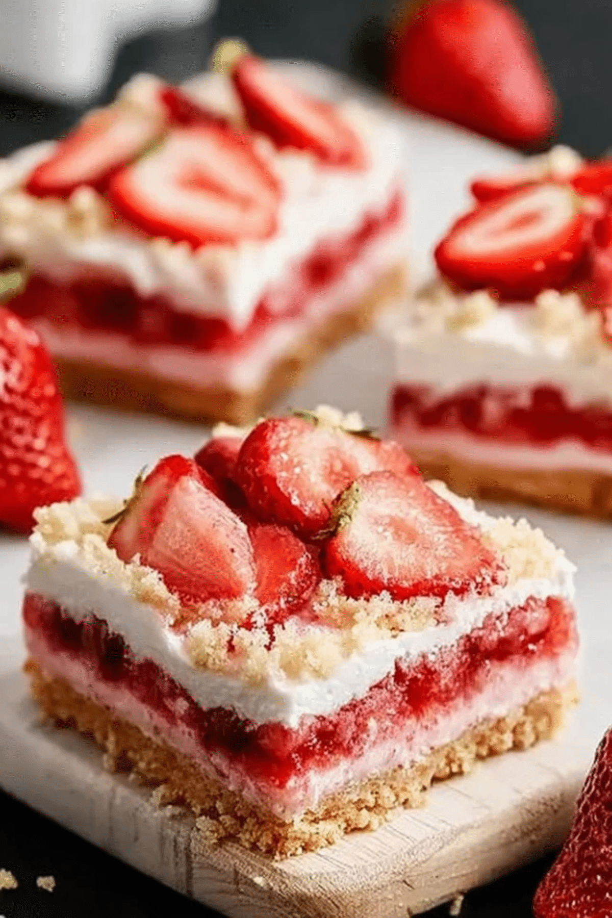 Strawberry Shortcake Bars