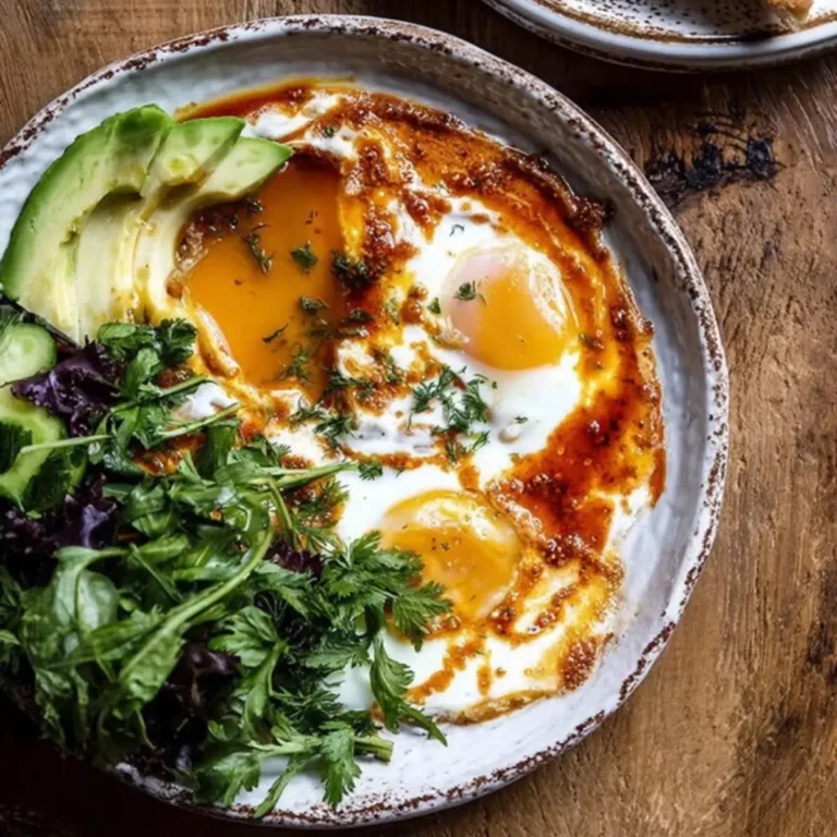 Turkish Eggs with Chile Butter