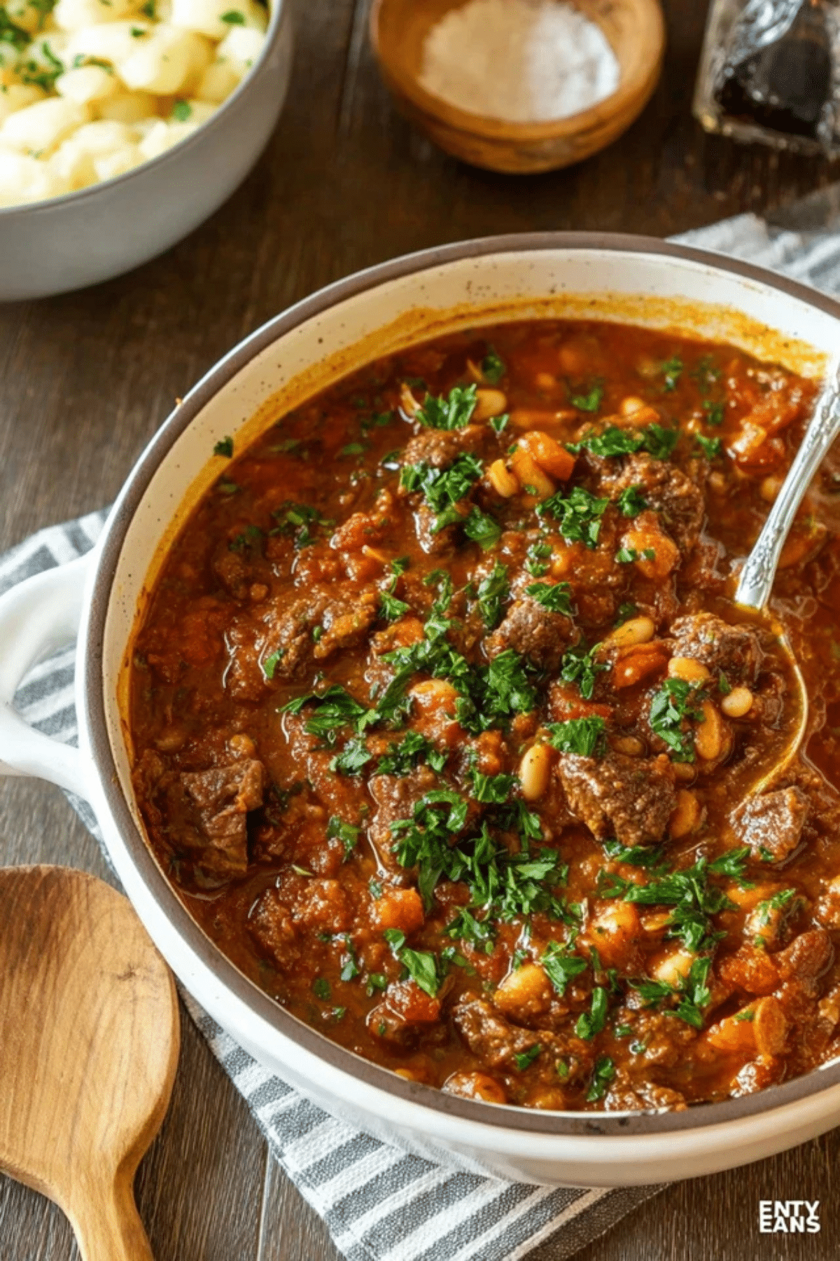 Tuscan Beef Casserole