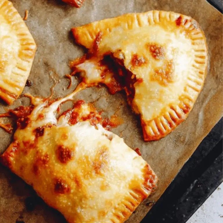 cheesy pizza pockets