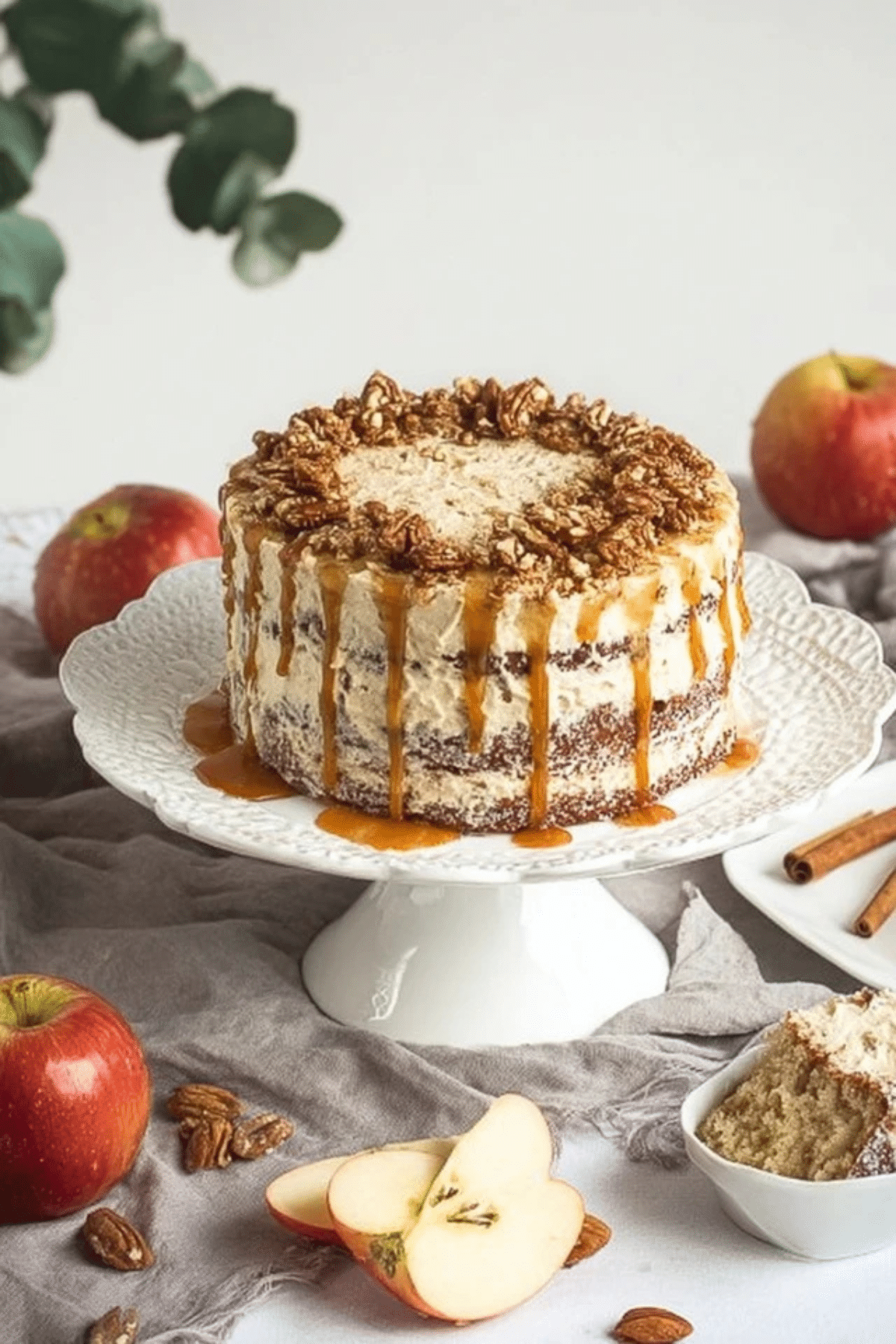 Apple Cardamom Cake