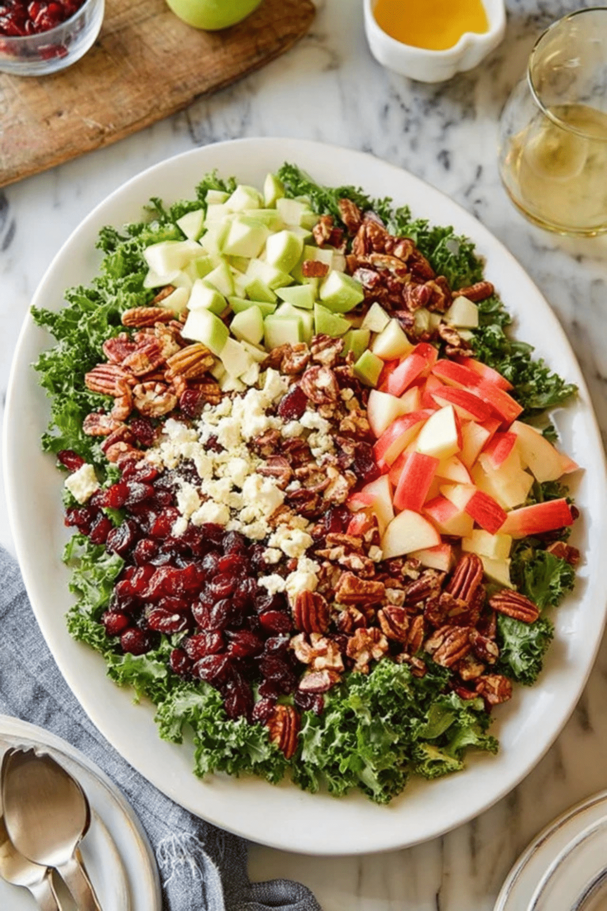Apple Cranberry Pecan Salad
