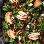 Apple Cranberry Walnut Salad
