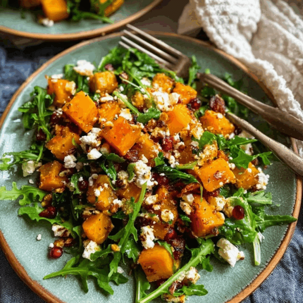 Butternut Squash Feta Salad