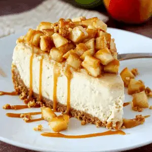 Caramel Apple Cheesecake