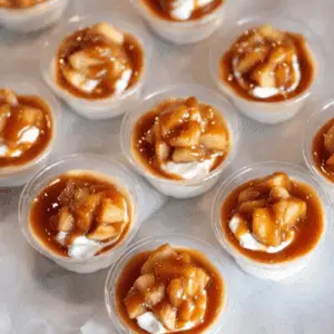 Caramel Apple Dessert Cups