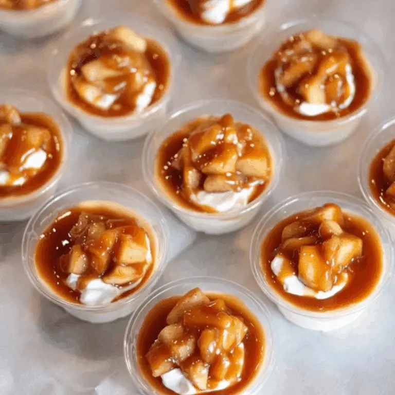 Caramel Apple Dessert Cups