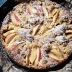 Cardamom Cognac Apple Cake
