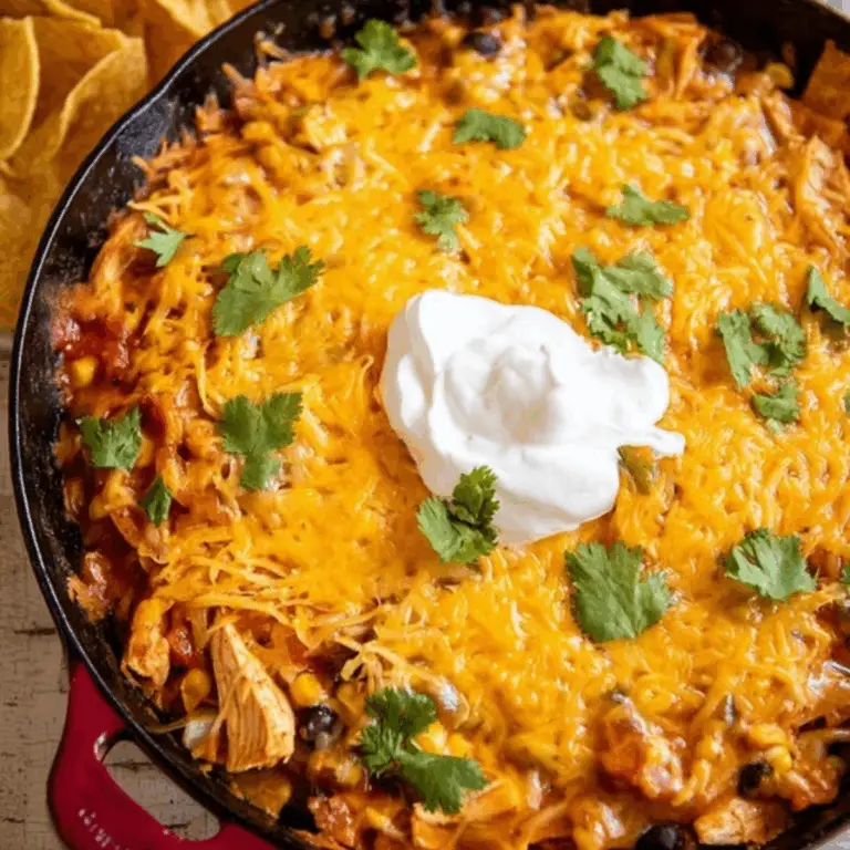 Chicken Enchilada Skillet