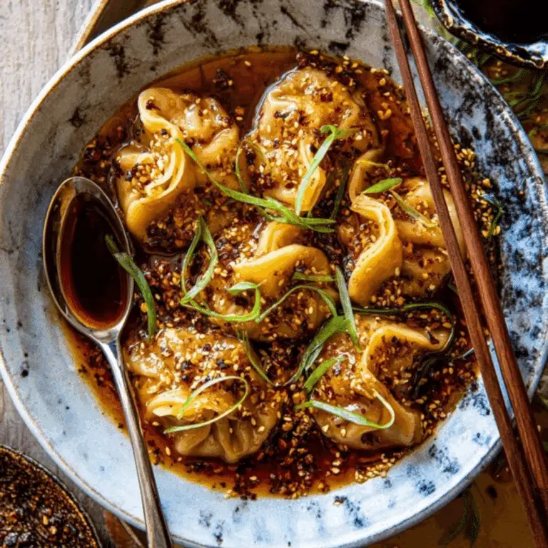 Chili Crisp Butternut Squash Dumplings