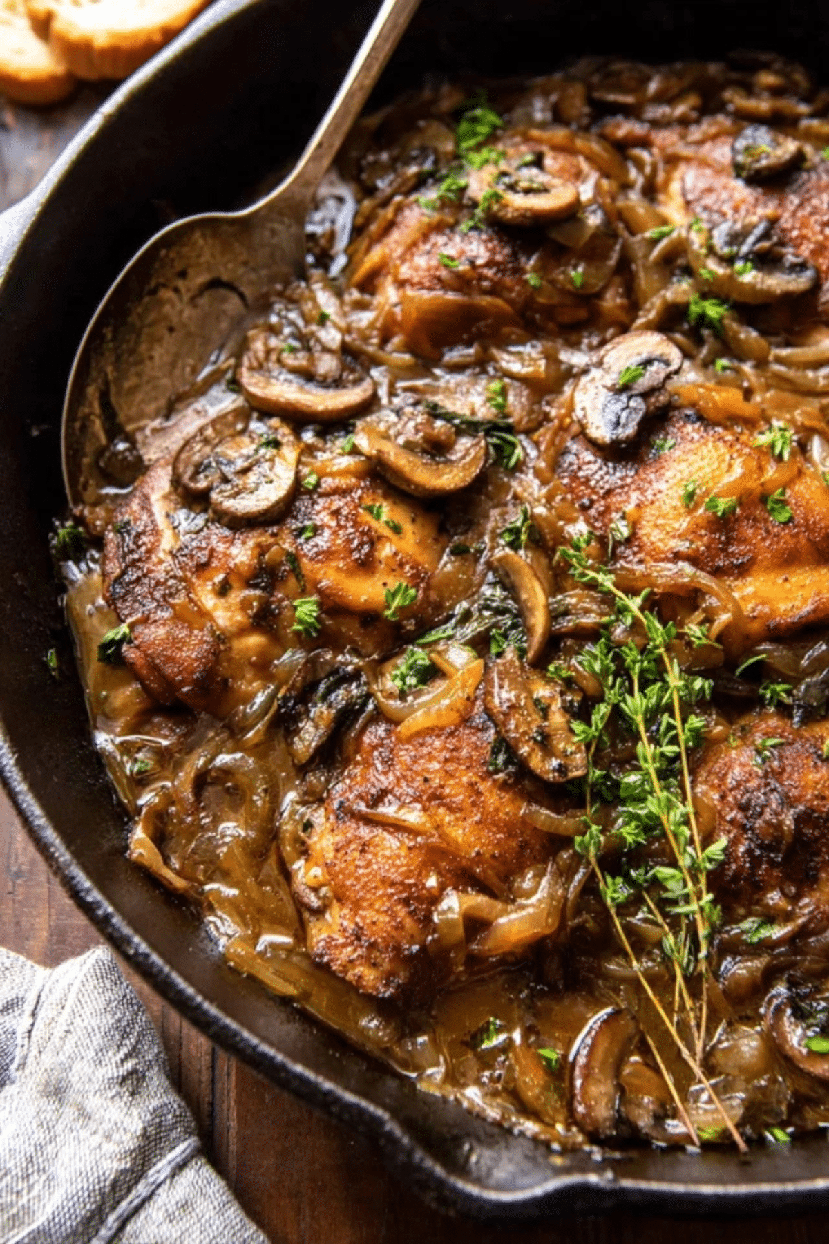 Cider Braised Chicken