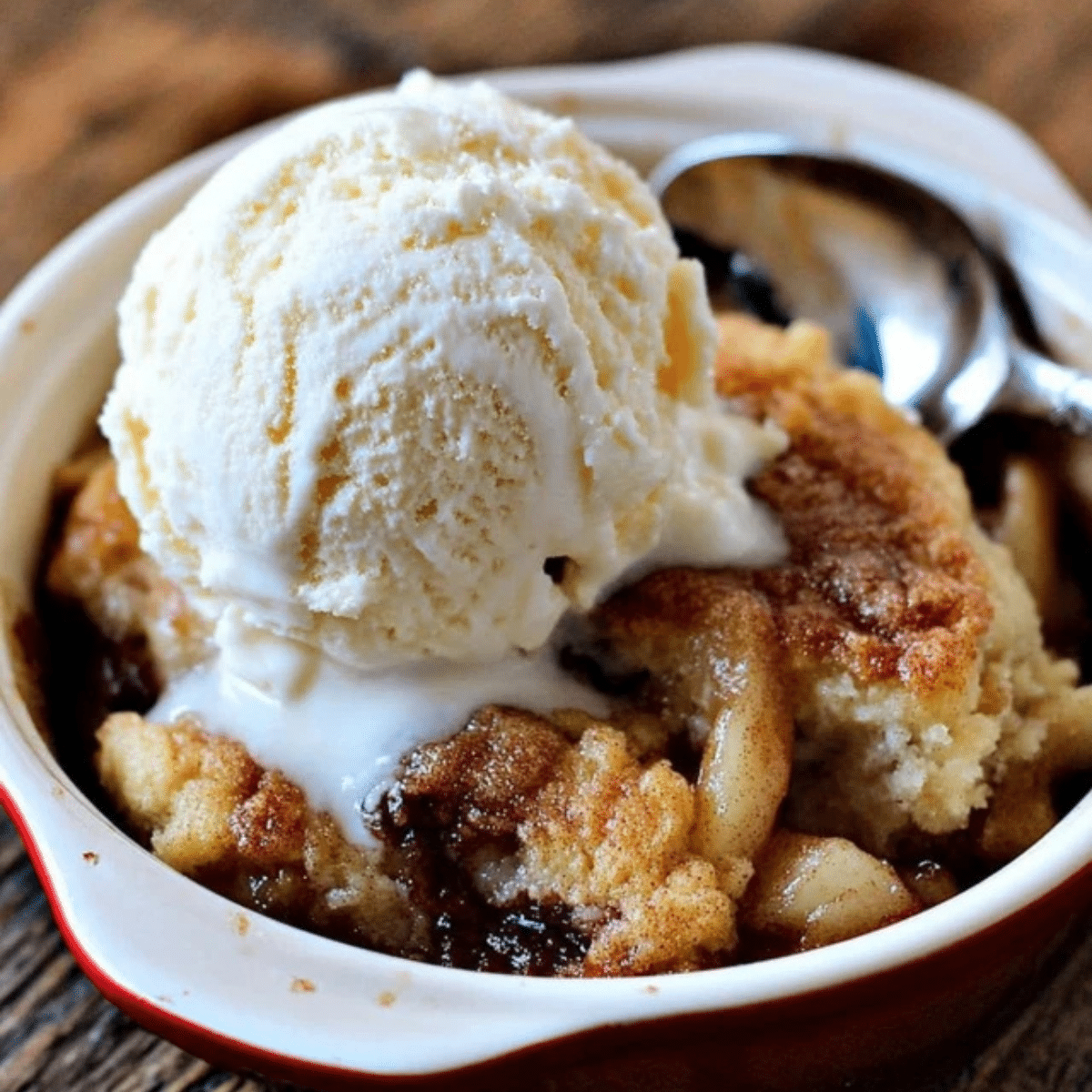 Cinnamon Apple Cobbler