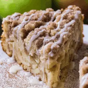 Cinnamon Apple Crumb Cake
