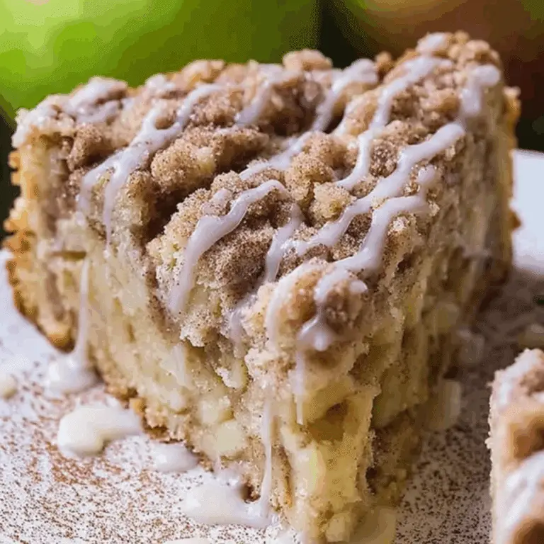 Cinnamon Apple Crumb Cake