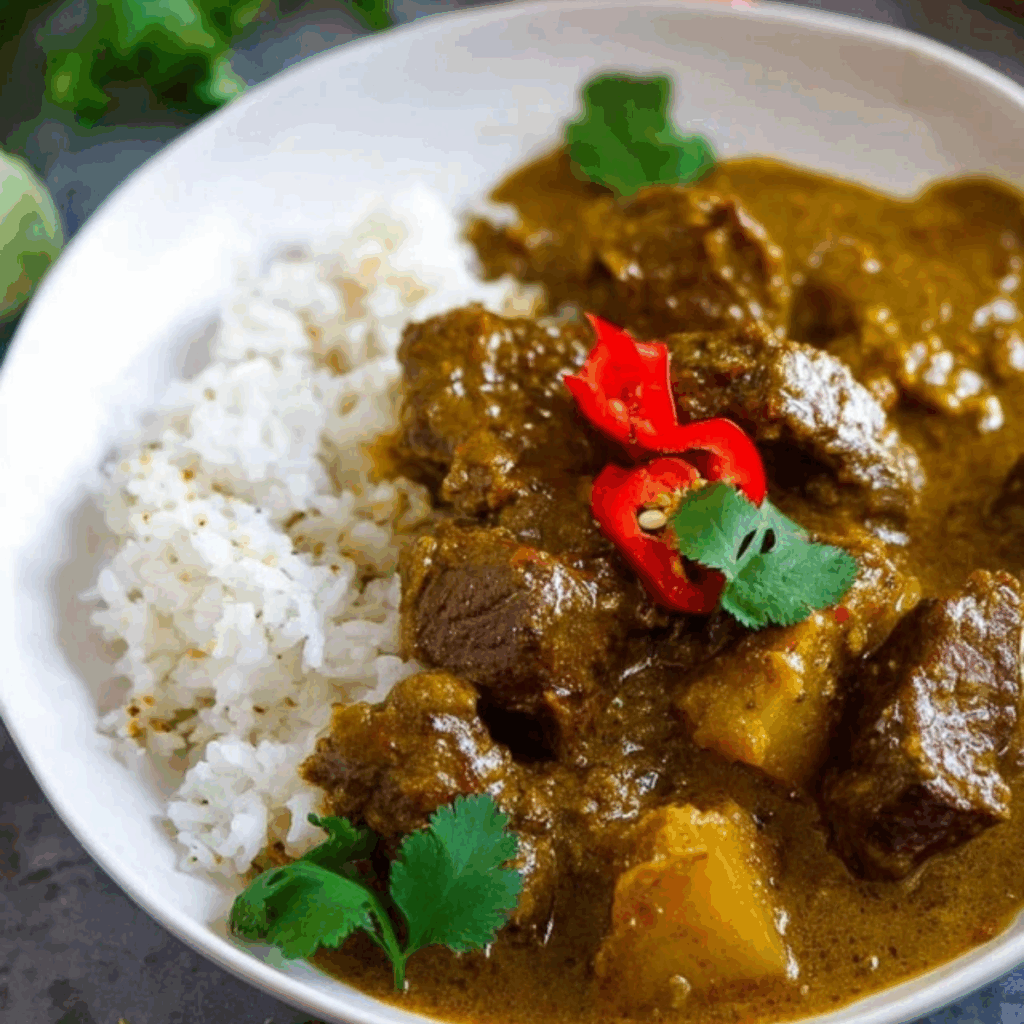 Coconut Beef Curry
