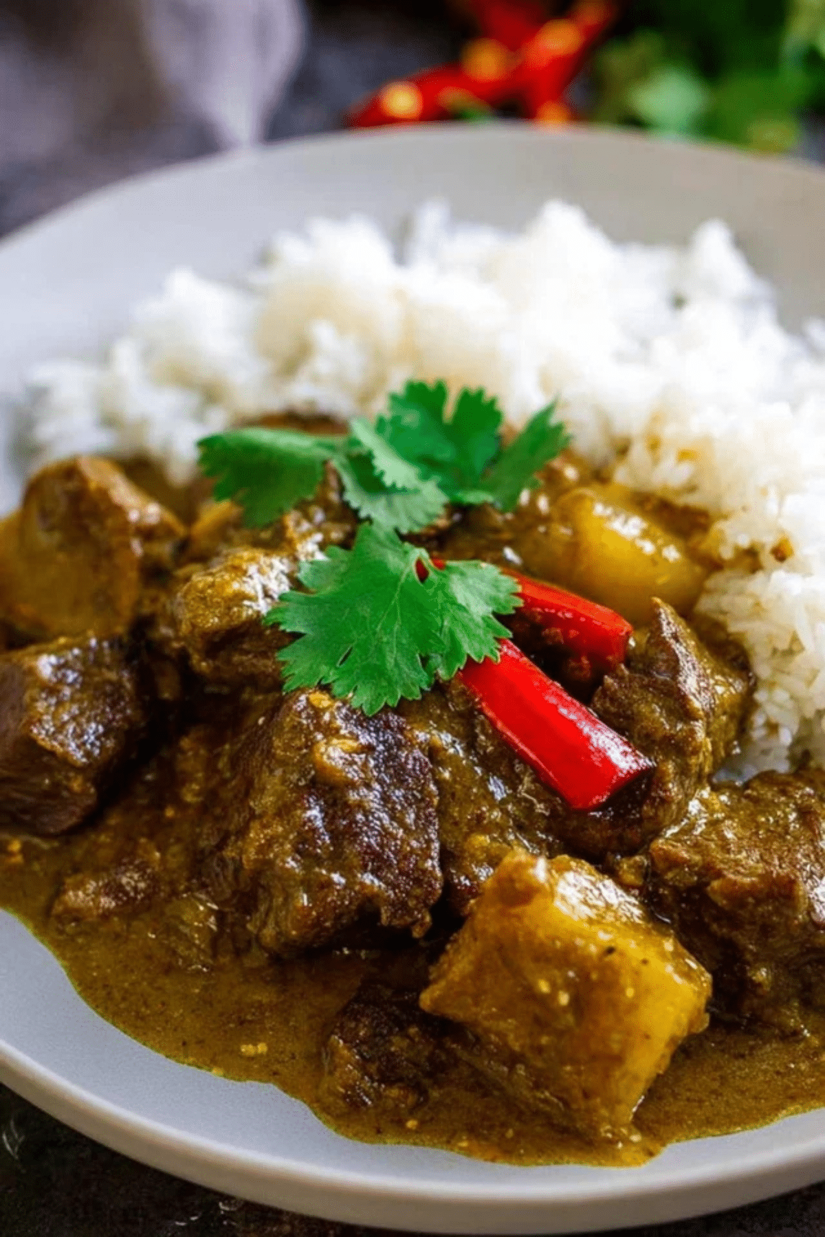 Coconut Beef Curry