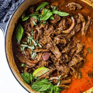 Coconut Red Curry Drip Beef