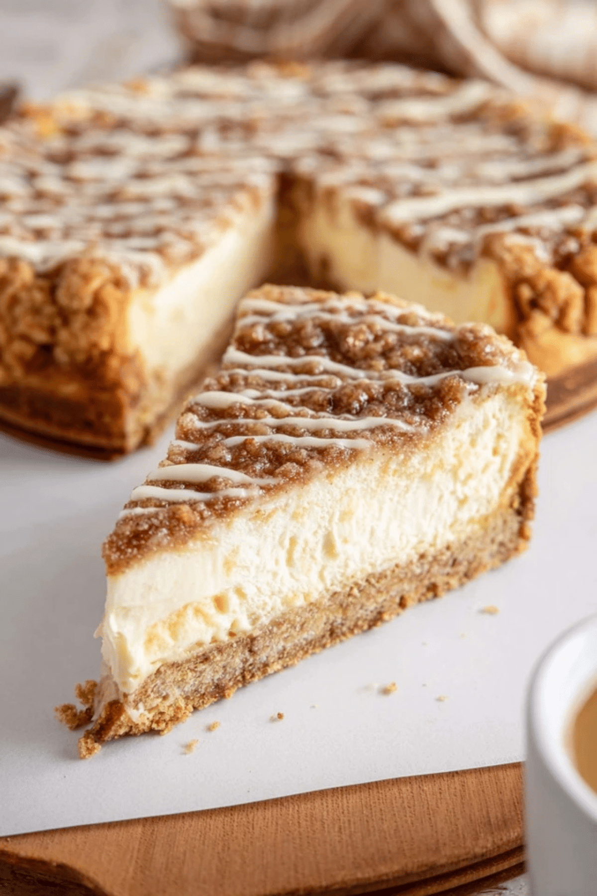 Coffee Cake Cheesecake