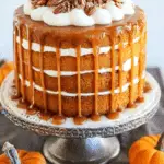 Pumpkin Salted Caramel Cake