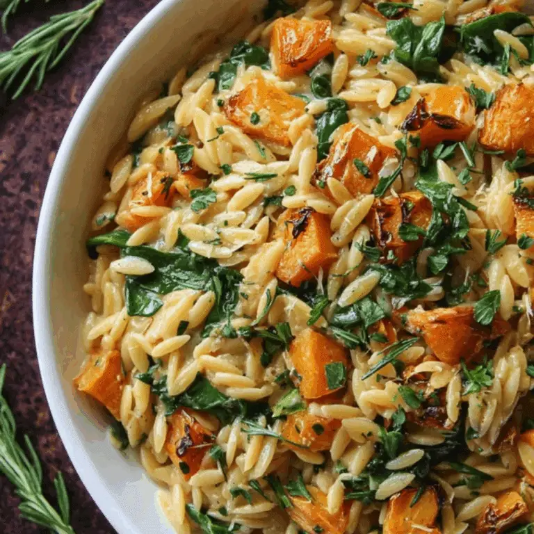 Creamy Orzo Pasta