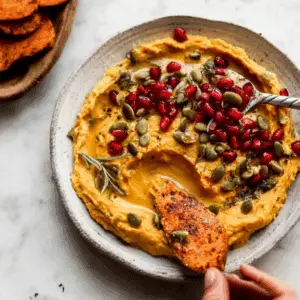 Creamy Pumpkin Hummus