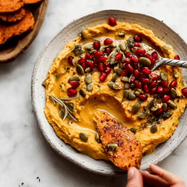 Creamy Pumpkin Hummus