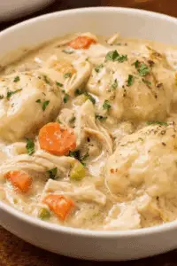 Crockpot Chicken & Dumplings
