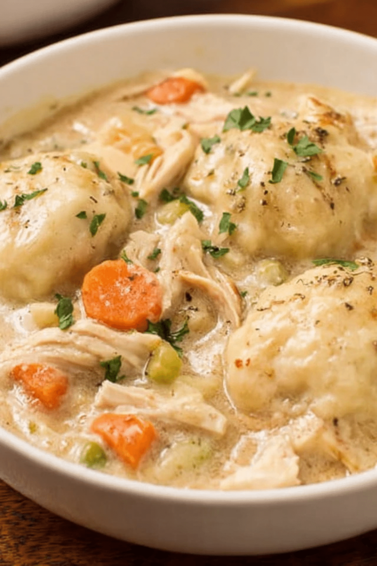Crockpot Chicken & Dumplings