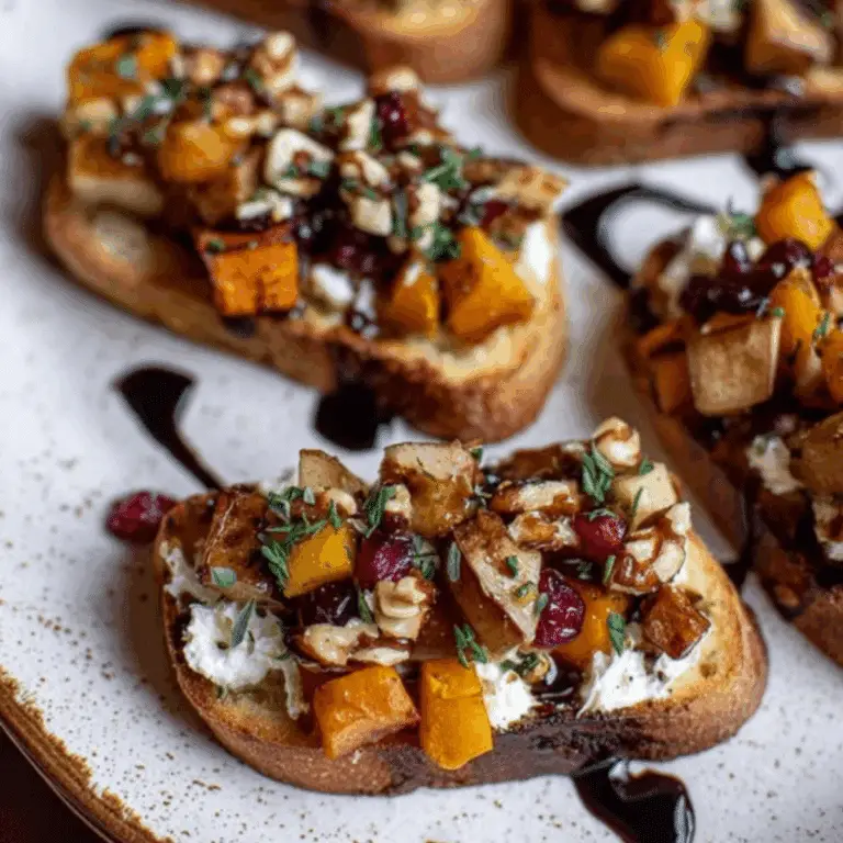 Fall Bruschetta