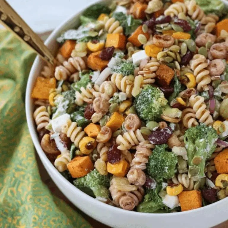 Fall Harvest Pasta Salad