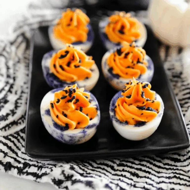 Halloween Deviled Eggs Recipe