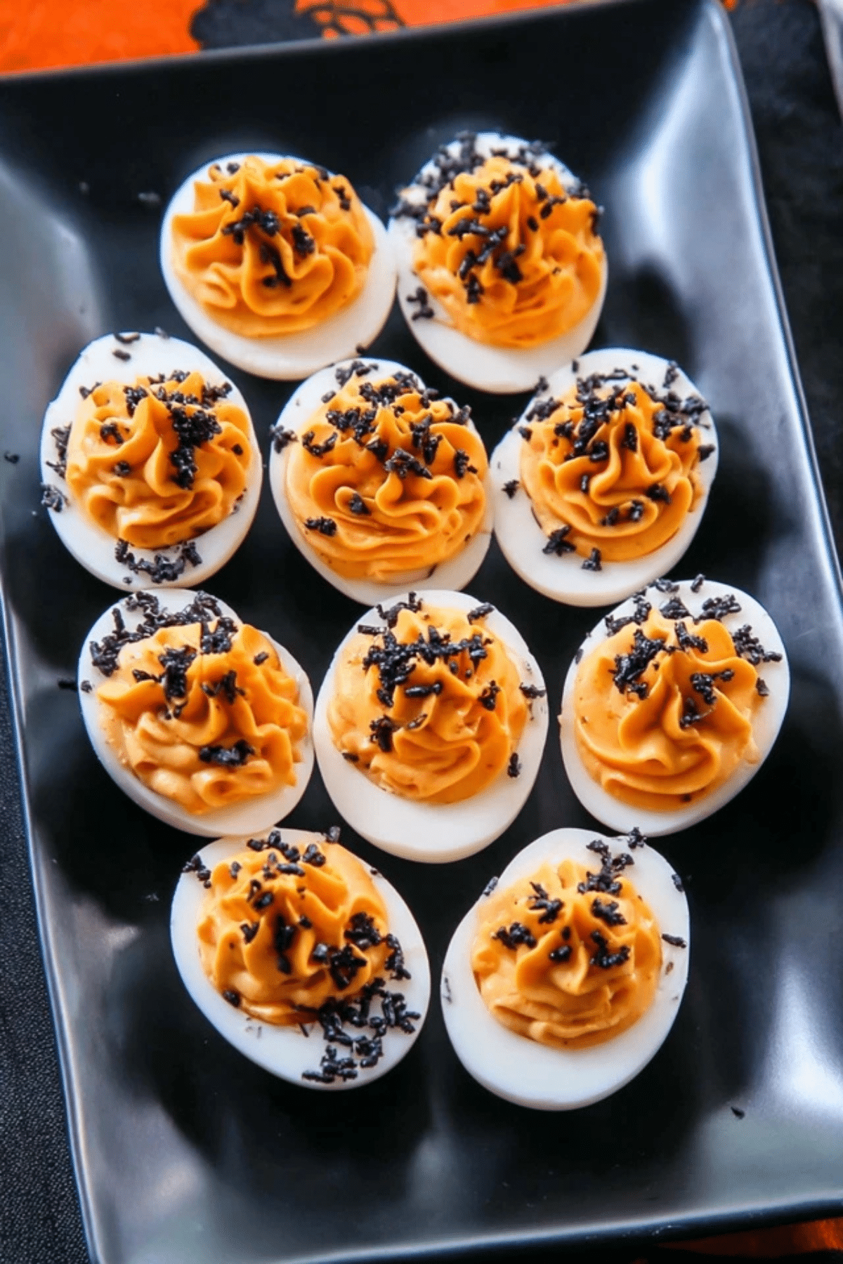 Halloween Deviled Eggs Recipe