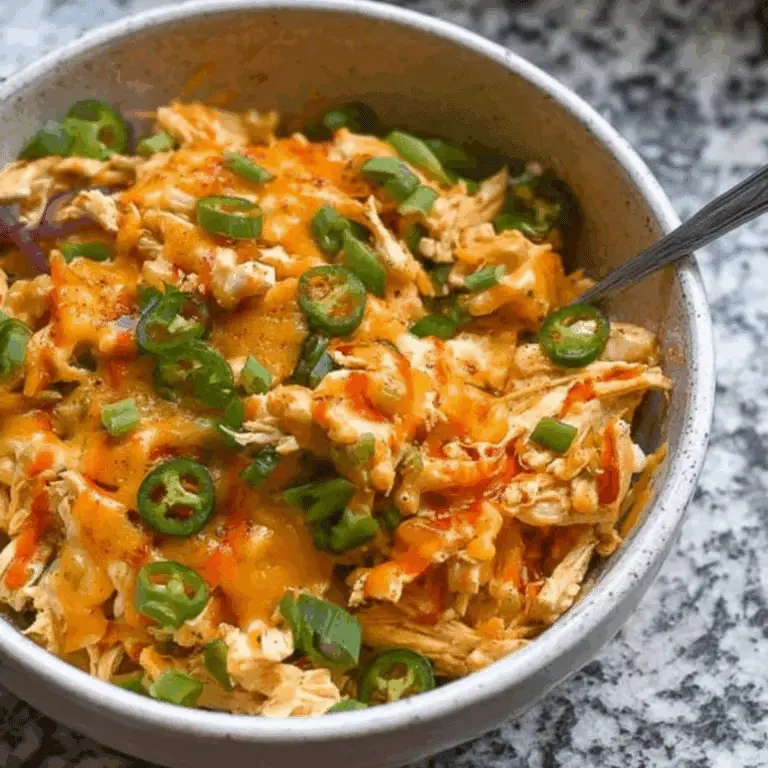 Jalapeño Buffalo Chicken Casserole