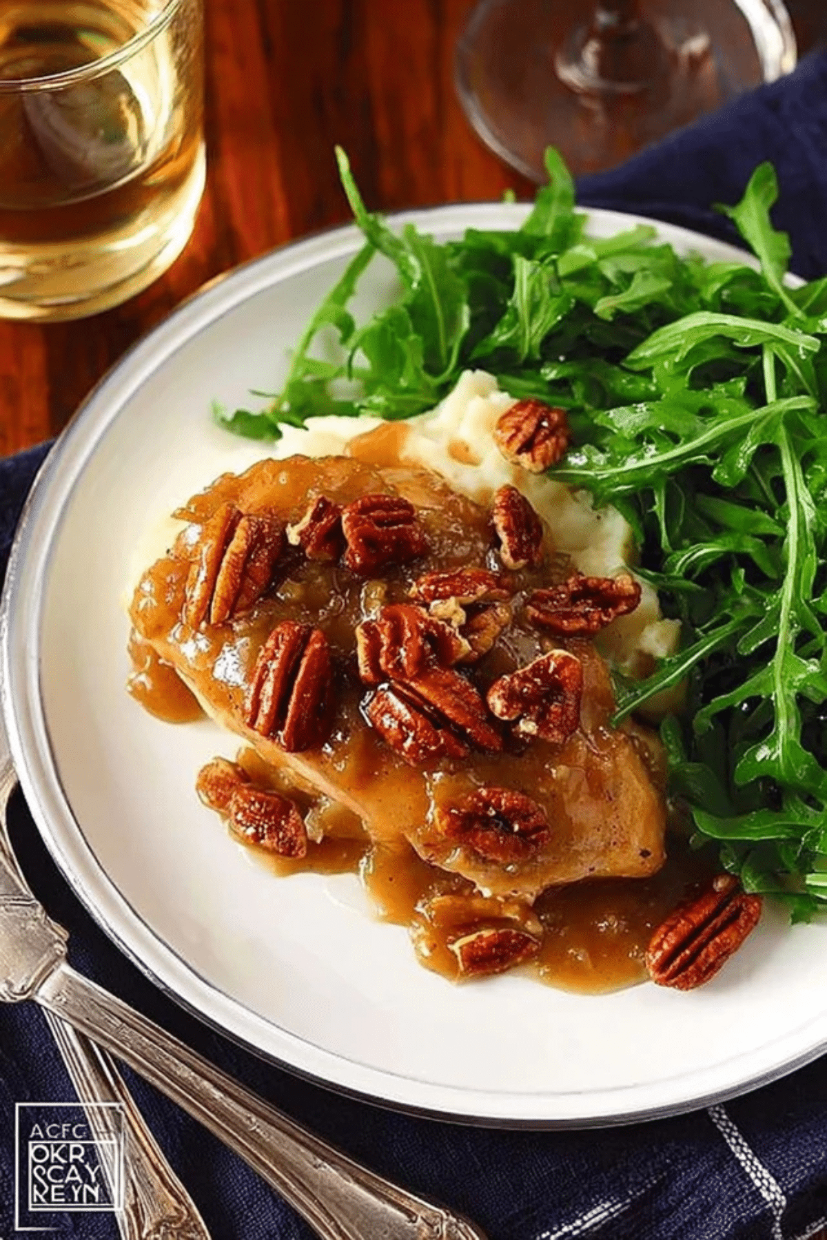 Maple Bourbon Pecan Chicken