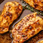 Maple Mustard Glazed Chicken