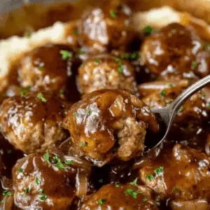 Meatballs and Gravy