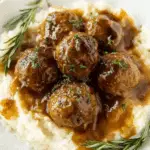 Meatballs and Gravy