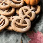 Milk Chocolate Stuffed Jack-O’-Lantern Cookies