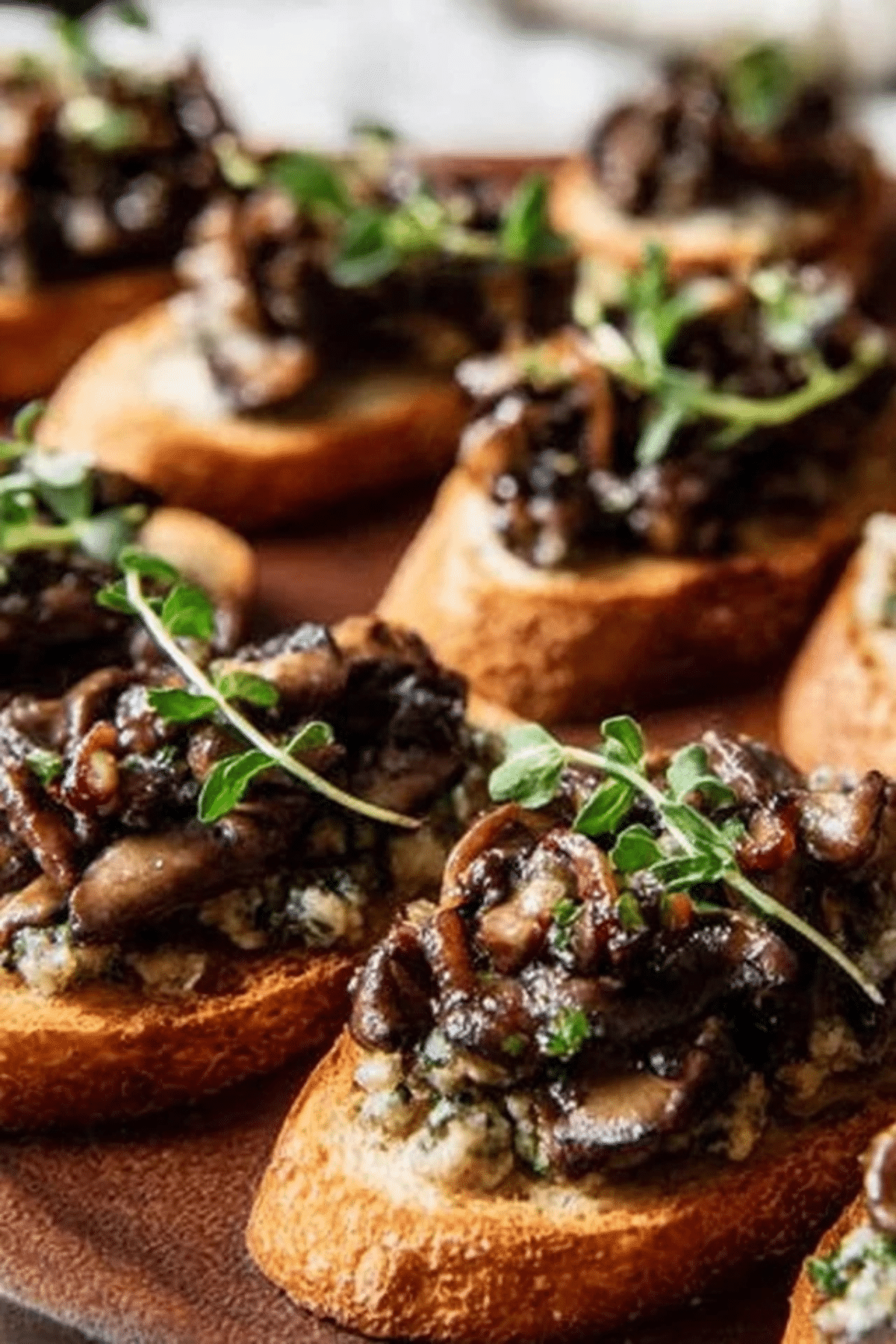 Mushroom Bruschetta