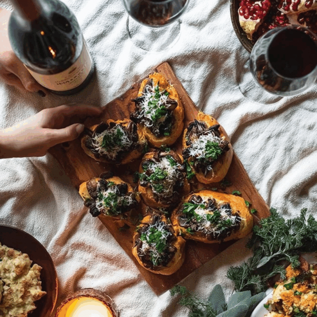 Mushroom Bruschetta