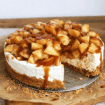 No-Bake Apple Pie Cheesecake